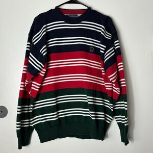 Tommy Hilfiger Colorblock Striped Sweater Winter